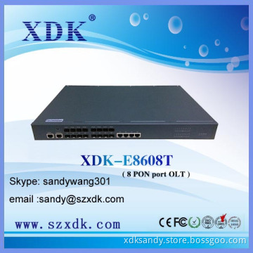 FTTH 8pon OLT Compact with BDCOM OLT HUAWEI ZTE OLT F668